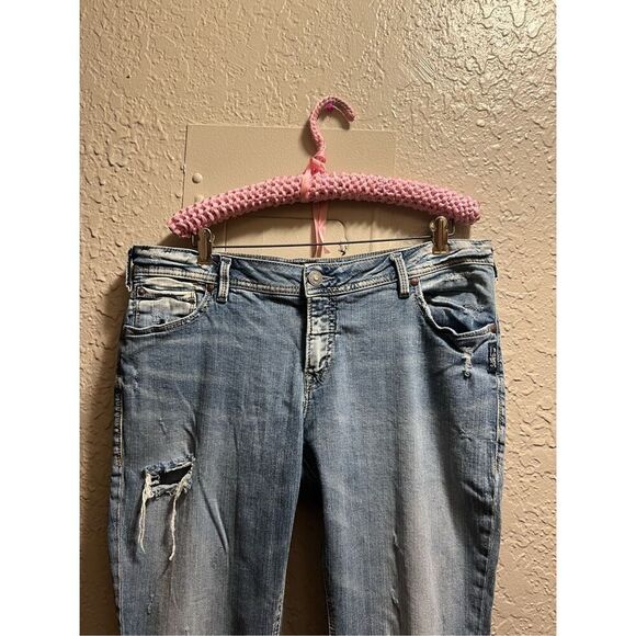 Silver Jean Co. Kenni Jeans Woman’s Size 34 Length 27 - Picture 7 of 16
